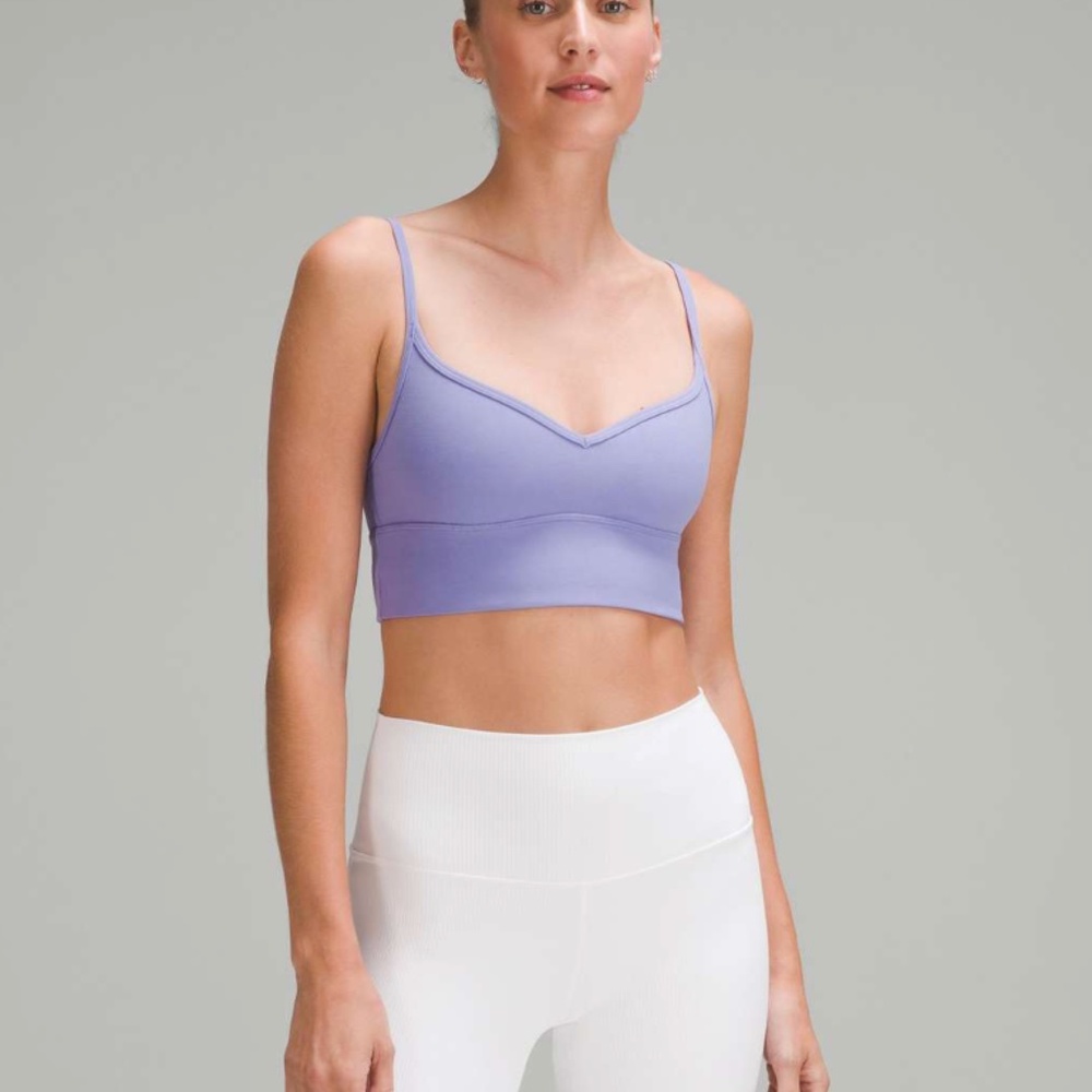 Lululemon Align Sweetheart Bra *Light Support, A/B Cup Dark Lavender